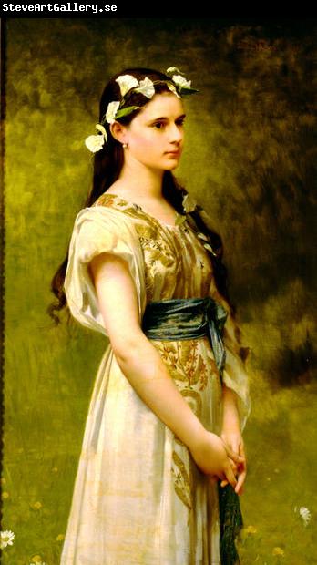 Jules Joseph Lefebvre Portrait of Julia Foster Ward